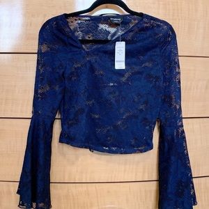 NWT - Bebe Lace Top